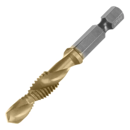 Сверло-метчик М8 х 1,25 мм, Р6М5// Denzel 76723 купить в Ноябрьске