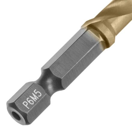 Сверло-метчик М8 х 1,25 мм, Р6М5// Denzel 76723 купить в Ноябрьске