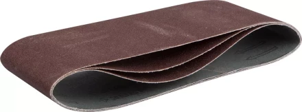 Лента шлифовальная бесконечная ЗУБР &quot;МАСТЕР&quot; на тканевой основе, для ЛШМ, P100, 100х610мм, 3шт 35543-100 купить в Ноябрьске