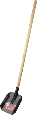 ЗУБР Мастер, 346 х 235 х 1375 мм, полотно 1.6 мм, закалено, дерев. черенок высш. сорт, тип ЛСП, совковая лопата (39577) купить в Ноябрьске