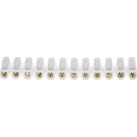 Колодки СВЕТОЗАР зажимные винтовые (КЗВ), макс. ток 6А, сечение подкл. проводов 6мм2 49150-06 купить в Ноябрьске