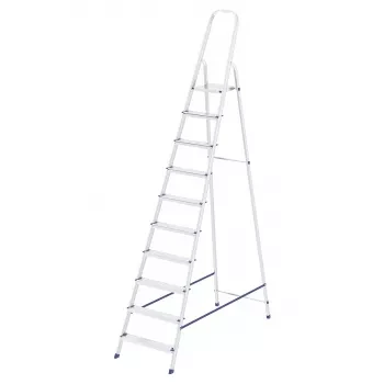 Стремянка 10 ступеней алюминиевая СИБРТЕХ Pоссия 97721 купить в Ноябрьске
