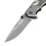 Нож складной Denzel 79209, многоцелевой, системы Liner-Lock, с накладкой G10 на эргономичной рукоятке купить в Ноябрьске