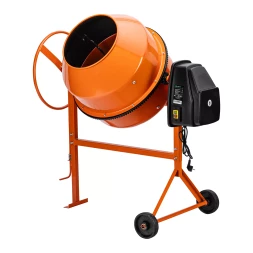 Бетоносмеситель Сибртех БСН-200П 95519, мощность 800 Вт, полиамидный венец