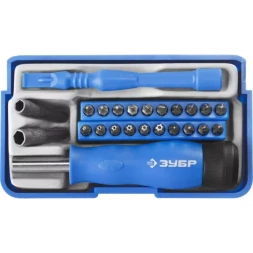 Набор ЗУБР "ПРОФЕССИОНАЛ": Отвертки для точных работ, 24предм 25648-H24