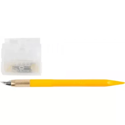 Нож OLFA &quot;Utility Models&quot; перовой дизайнерский, для точных работ, рукоятка с мини шпателем, 5 лезвий, 4мм OL-AK-5 купить в Ноябрьске