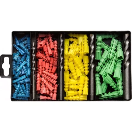 Набор ЗУБР Свёрла &quot;Монолит&quot; по бетону, 5мм, с дюбелями, 21 предмет 2911-H21-05 купить в Ноябрьске