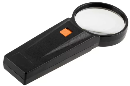 Лупа STAYER &quot;STANDARD&quot; с подсветкой, 4 кратное увеличение, диаметр линзы - 65мм 40522-65 купить в Ноябрьске