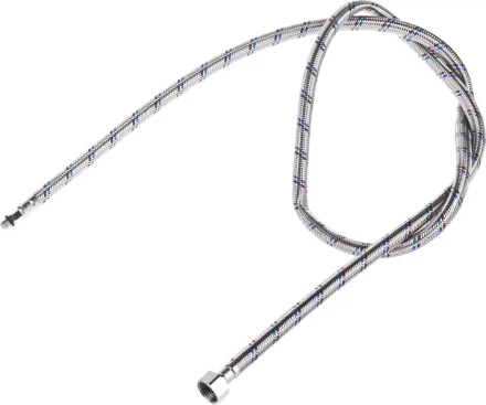 Подводка гибкая STAYER для воды к смесителям, оплетка из нерж стали, укороченная, г/ш 1/2&quot; - 1,5м 51016-150 купить в Ноябрьске