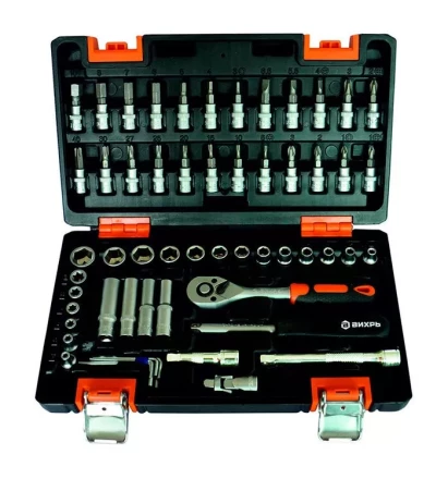 Набор инструментов Вихрь 1/4&quot; 57 предм кейс купить в Ноябрьске