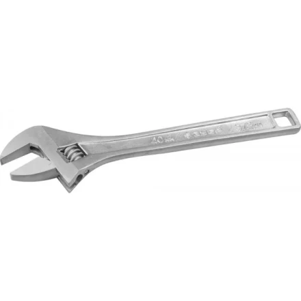 Ключ разводной ЗУБР, Ni-Cr, длина 375мм, зев 40мм 27253-37 купить в Ноябрьске