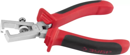 Плоскогубцы ЗУБР &quot;МАСТЕР&quot; для зачистки проводов, хромированные, d до 5мм, площадь поперечного сечения кабеля до 10мм2, 180мм 22025-9-18 купить в Ноябрьске