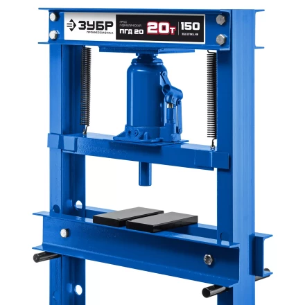 ЗУБР ПГД-20, 20 т, гидравлический пресс с домкратом и возвратными пружинами, Профессионал (43070-20) купить в Ноябрьске