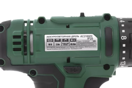 Дрель аккумуляторная HAMMER ACD18BS купить в Ноябрьске