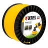 Леска для триммера звезда, 2,0мм х 374м, на DIN катушке FLEX CORD,  Denzel 96285 купить в Ноябрьске