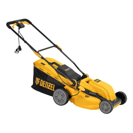 Газонокосилка электрическая GMC-1800, шир. 38см, 1800 Вт, 6 уров., травосб. 35 л// Denzel купить в Ноябрьске