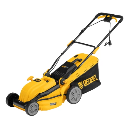 Газонокосилка электрическая GMC-1800, шир. 38см, 1800 Вт, 6 уров., травосб. 35 л// Denzel купить в Ноябрьске