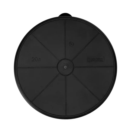 Ведро строительное пластмассовое Сибртех 81480, 20 л, высокопрочное с носиком купить в Ноябрьске