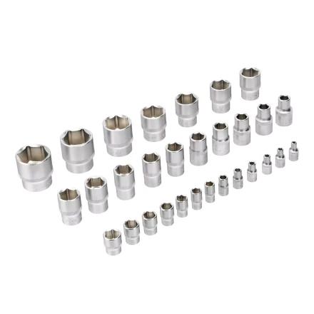 Набор инструментов Denzel 15814, 1/2&quot;, 1/4&quot;, CrV, S2, пластиковый кейс, 109 предметов купить в Ноябрьске