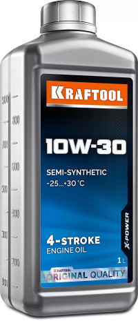 1+2:220000W-30 полусинтетическое масло для 4-тактных двигателей 41510-1
