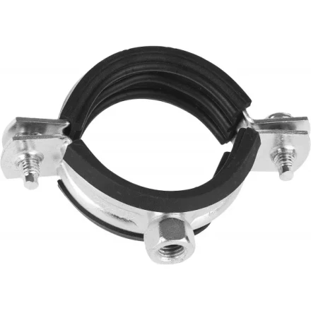 ЗУБР. Хомут трубный с гайкой, оцинкованный, 3&quot;, 90шт 37850-83-95-90 купить в Ноябрьске