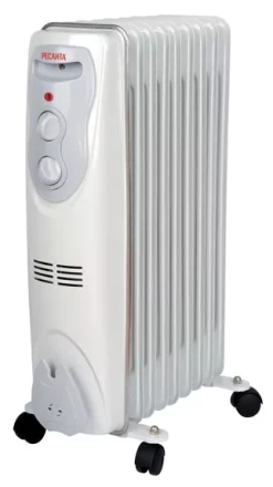 Маслянный радиатор обогреватель электрический Ресанта ОМ-9Н купить в Ноябрьске