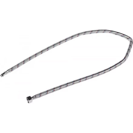 Подводка гибкая STAYER для воды к смесителям, оплетка из нерж стали, укороченная, г/ш 1/2&quot; - 1м 51016-100 купить в Ноябрьске