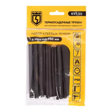 Набор термоусадочных трубок КВТ Квадро 8/2 (89782) купить в Ноябрьске