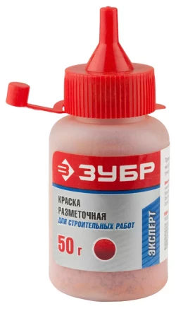Краска ЗУБР разметочная для строительных работ, красная, 50г 4-06405-2_z01 купить в Ноябрьске