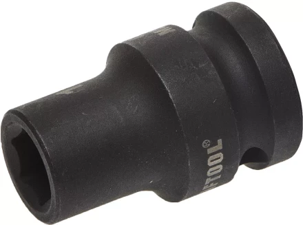 Торцовая головка KRAFTOOL &quot;INDUSTRIE QUALITAT&quot;ударная (1/2&quot;), FLANK, Cr-Mo, фосфатированная, 10 мм 27940-10_z01 купить в Ноябрьске