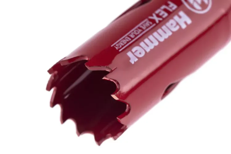 Коронка биметаллическая HAMMER Ф22х38мм 5/8" BiMETALL (224-003) купить в Ноябрьске