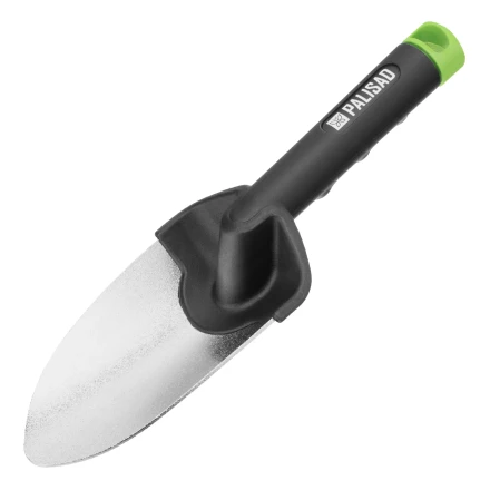 Совок посадочный широкий, 90х275 мм, стальной, полипропиленовая рукоятка, BASE// Palisad 62066 купить в Ноябрьске