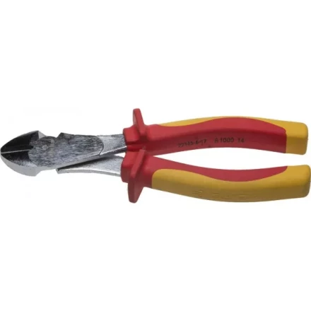 Бокорезы ЗУБР &quot;ПРОФЕССИОНАЛ&quot; &quot;ПРОФИЭЛЕКТРИК&quot;, диэлектрические, усиленные, двухкомпонентная рукоятка, до ~1000В, 170мм 22145-6-17 купить в Ноябрьске