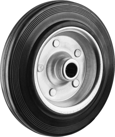 ЗУБР d 200 мм, г/п 185 кг, игольчатый подшипник, резина/металл, колесо, Профессионал (30936-200) купить в Ноябрьске