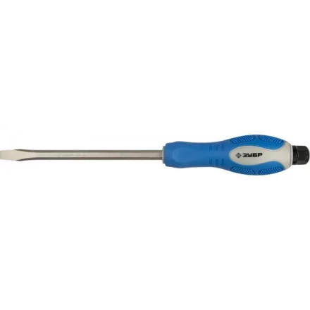 ЗУБР &quot;ЭКСПЕРТ&quot; АВТО. Отвертка ударная, сквозной Cr-Mo стержень с усилителем под ключ, двухкомп. рукоятка, SL 25271-8.0-150 купить в Ноябрьске