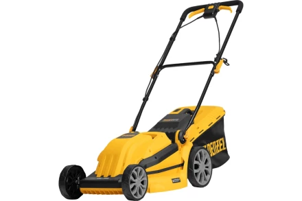 Газонокосилка электрическая GMC-2000, шир. 44см, 2000 Вт, 6 уров., травосб. 45 л// Denzel купить в Ноябрьске