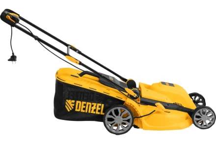 Газонокосилка электрическая GMC-2000, шир. 44см, 2000 Вт, 6 уров., травосб. 45 л// Denzel купить в Ноябрьске