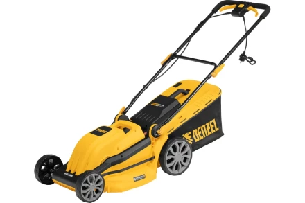 Газонокосилка электрическая GMC-2000, шир. 44см, 2000 Вт, 6 уров., травосб. 45 л// Denzel купить в Ноябрьске