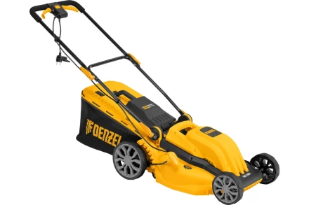 Газонокосилка электрическая GMC-2000, шир. 44см, 2000 Вт, 6 уров., травосб. 45 л// Denzel купить в Ноябрьске