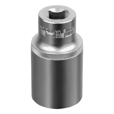 Головка торцевая удлиненная, 30 мм, шестигранная, CrV, под квадрат 1/2 Stels 13885 купить в Ноябрьске