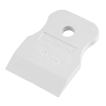 Шпатель, белая резина, 40 мм Россия Сибртех 85831 купить в Ноябрьске