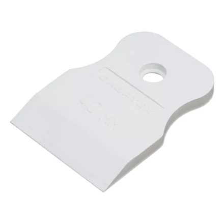 Шпатель, белая резина, 40 мм Россия Сибртех 85831 купить в Ноябрьске