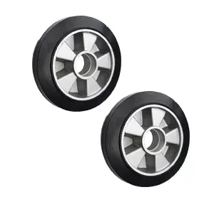 Колесо резиновое 180х50 мм без подшипника для тележек гидравлических BF/BF-III/DF-III/RHP/AC/DF/CW2 1000300 купить в Ноябрьске