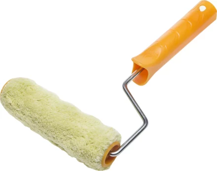 Валик SYNTEX ПОЛИАКРИЛ малярный в сборе, ворс 12мм, бюгель 6мм, 30х150мм, STAYER Master 0319-15 купить в Ноябрьске