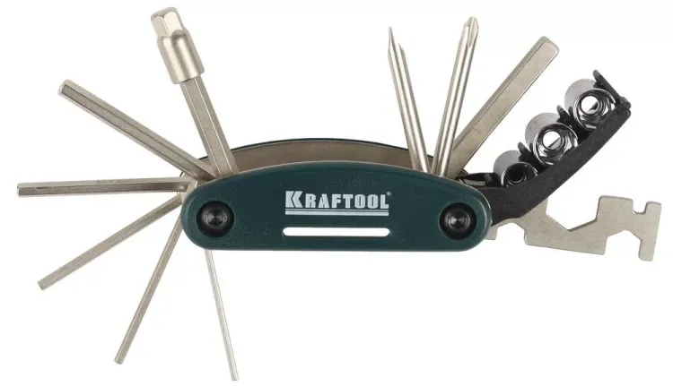 Набор для обслуживания велосипеда KRAFTOOL 26182-H16 купить в Ноябрьске