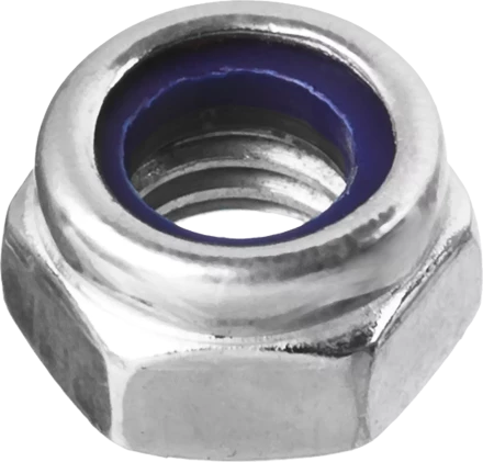 Гайки DIN 985 с нейлоновым кольцом пакет серия ЭКСПЕРТ купить в Ноябрьске