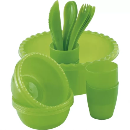 Набор для пикника на 4 персоны 21 предмет PALISAD Camping 69518 купить в Ноябрьске