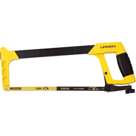 Ножовка по металлу STAYER RX700-HERCULES, металлическая обрезиненная ручка, натяжение 100 кг, 300 мм 2-15791_z01 купить в Ноябрьске