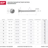 Саморезы ЗУБР с прессшайбой по листовому металлу до 0,9 мм, PH2, 4,2х51 мм, 20шт 300196-42-051 купить в Ноябрьске