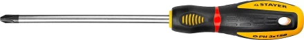 Отвертка STAYER &quot;PROFI&quot; &quot;PROTech&quot;, двухкомп рукоятка, намагниченная, Cr-Mo, PH3x150мм 25132-3-15_z02 купить в Ноябрьске